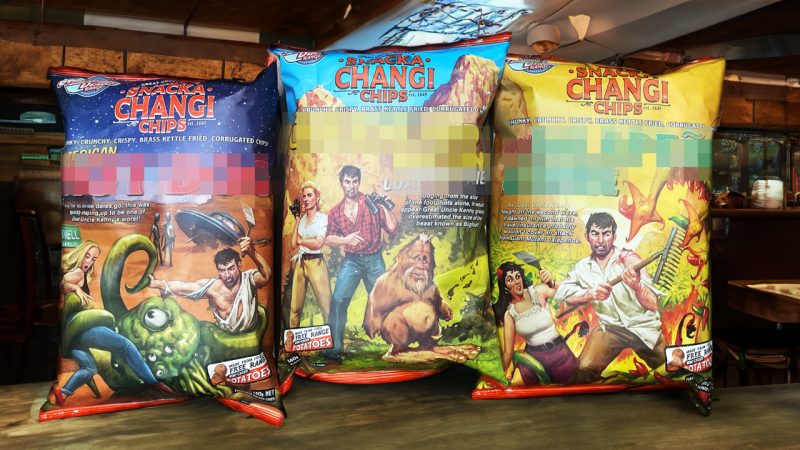 Snackachangi just dropped three new 'American Diner'-themed chip flavours so don't mind if I do