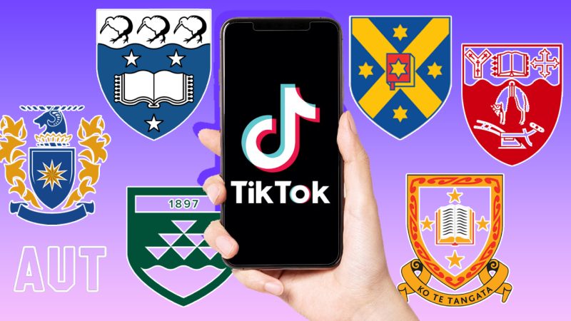 Which NZ University has the strongest TikTok game? We studied their most viral posts to decide