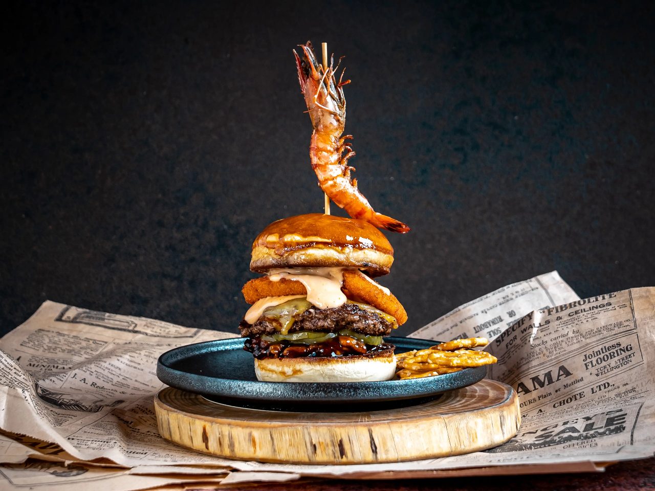 The competition for Wellington's best burger is on and the entries got my tummy rumbling fr