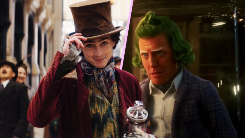 Hugh Grant as an Oompa-Loompa is the real star of Timothee Chalamet's 'Wonka' Trailer