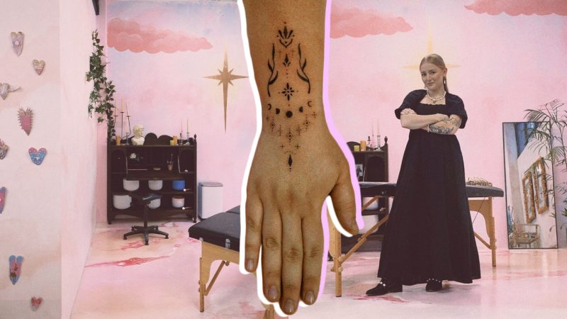 Come with me to get inked at NZ's pinkest new tattoo studio channelling feminine energy in AKL
