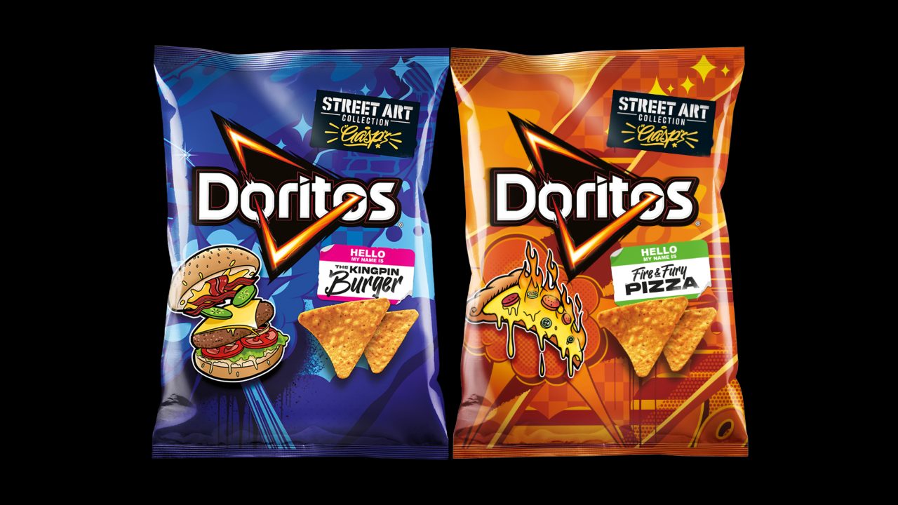 New Doritos Burger and Pizza flavoured chips