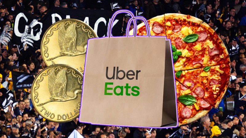 Uber Eats has dropped food prices down to as cheap as they were in 80s when the ABs won the RWC