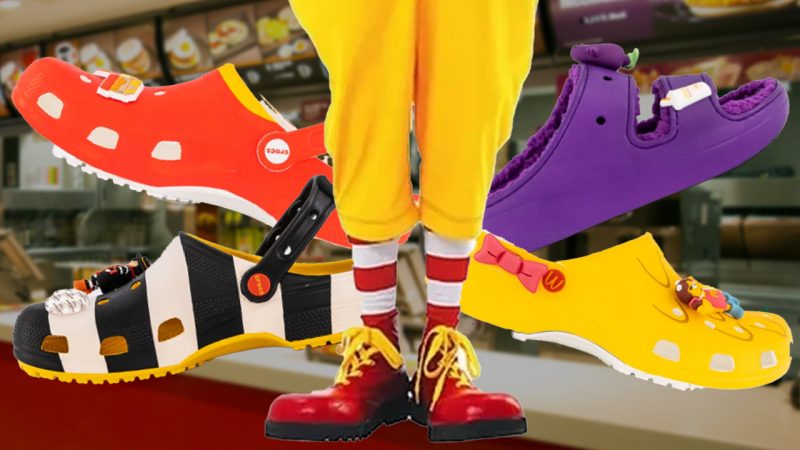 Limited Edition McDonald's x Crocs are a thing, and NZ is the first to get our feet on them
