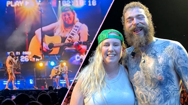 The Kiwi guitarist Post Malone pulled onstage to play with him tells us how she got her moment
