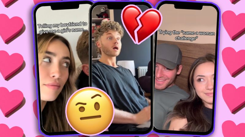 'Name a woman': New TikTok trend tests your relationship by revealing who’s on your bae’s mind