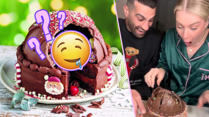 Woolworths' viral Christmas Cake has just dropped in NZ, and I'm ready to smash not pass