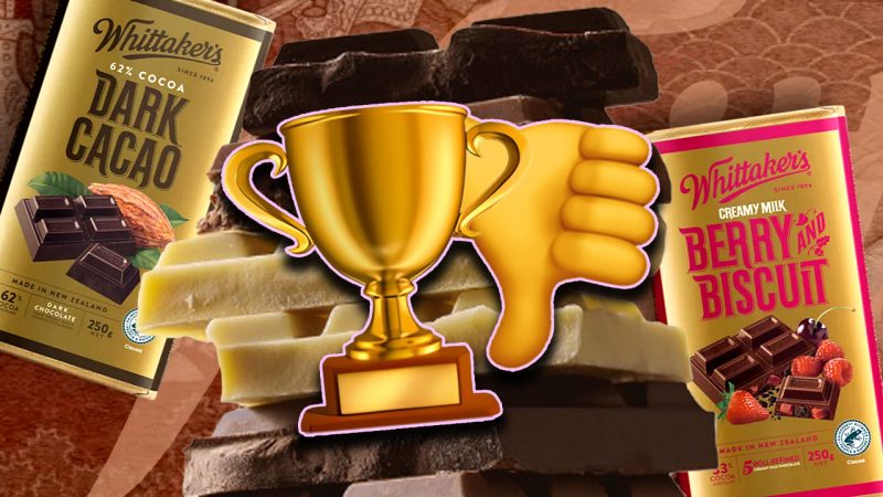 US taste testers rank Whittaker's chocolate second to last in the world and I'm rioting
