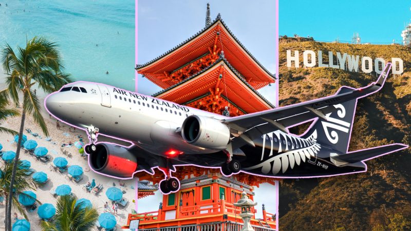 Air NZ has cheap flights to Asia and Hawaii from $528 so get me outta here before winter hits