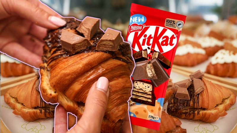 KitKat cookie dough-filled croissants are a thing and an AKL bakery is giving them out for FREE