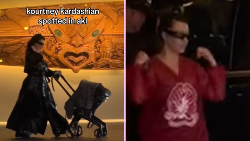 Everyone’s saying the same thing about why Kourtney Kardashian was in such a good mood in NZ