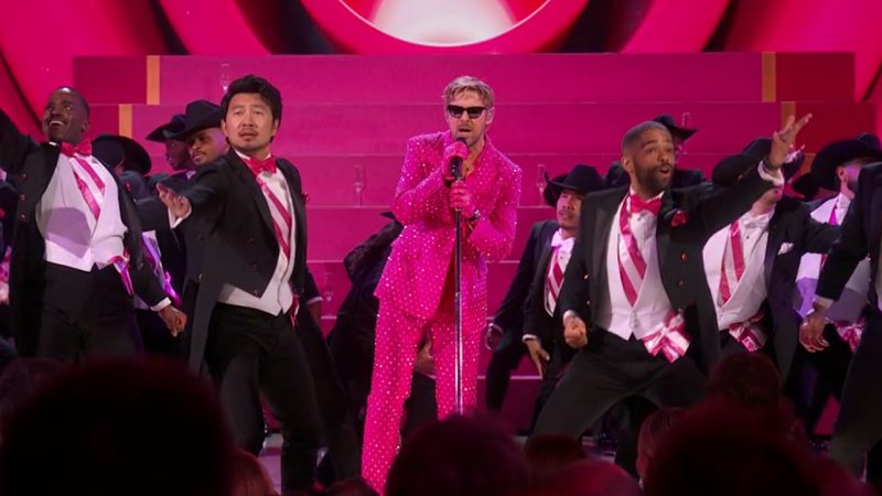Oscars 2024: Ryan Gosling brought the Kenergy AND his celeb mates to his Barbie performance