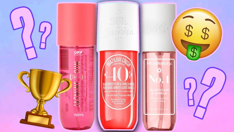 MCo Beauty vs Kmart's OXX Cosmetics: What's the best dupe of Sol de Janeiro body mists in NZ?